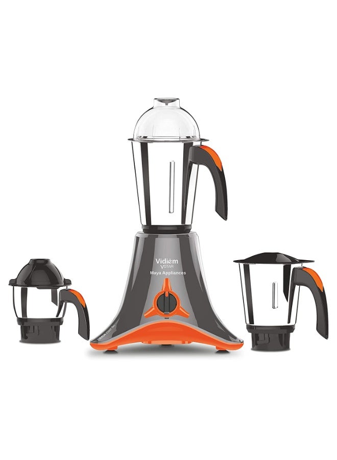 فيديم Vidiem V Star EVO MG 521 A 750-Watt Mixer Grinders with 3 Jars | 3 Jar Mixer Grinder | 750W Mixer - Image 1